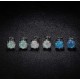 3 Pair Stud Earrings Set For Womens Teens Opal Birthstone Earrings For Sensitive Ears Round Gemstone Ear Stud Gift 4mm 6mm 8mm 3 Pair Stud Earrings Set For Womens Teens Opal Birthstone Earrings For Sensitive Ears Round Gemstone Ear Stud Gift 4mm 6mm 8mm
